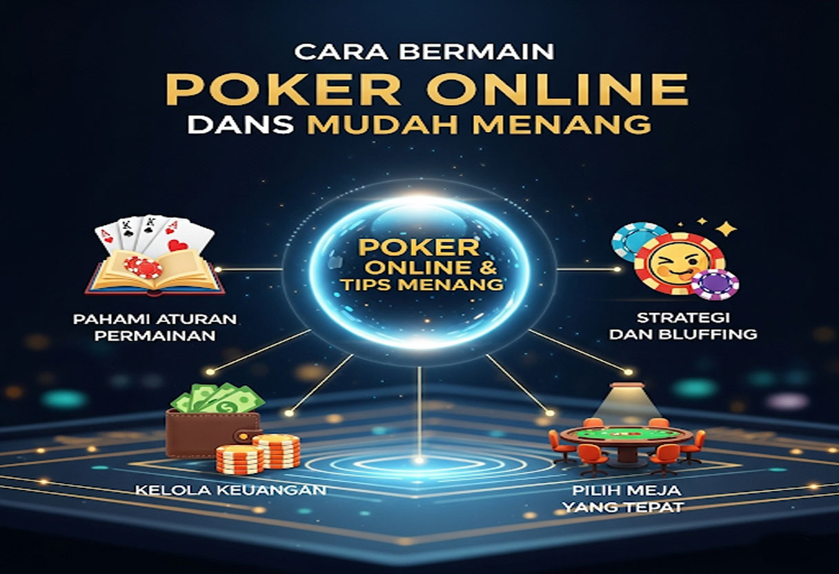 Cara Bermain Poker Online dan Tips Mudah Menang