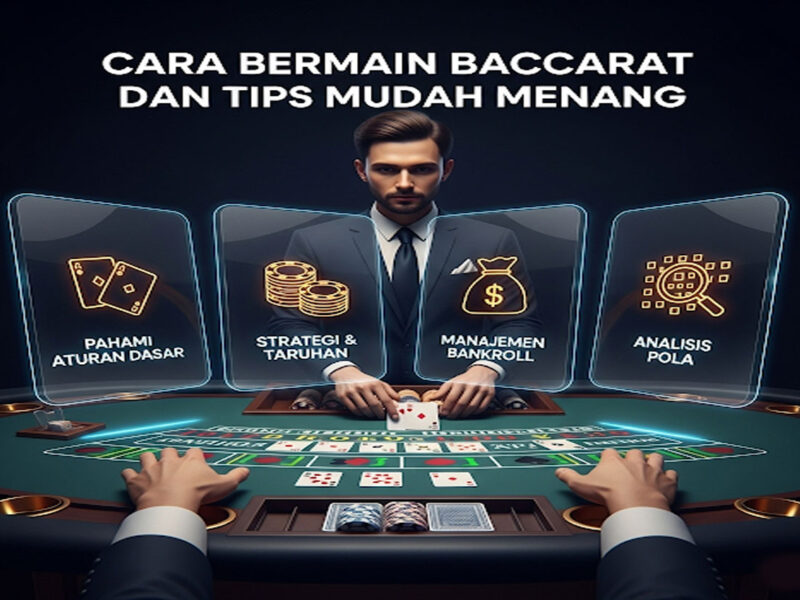 Cara Bermain Baccarat dan Tips Mudah Menang