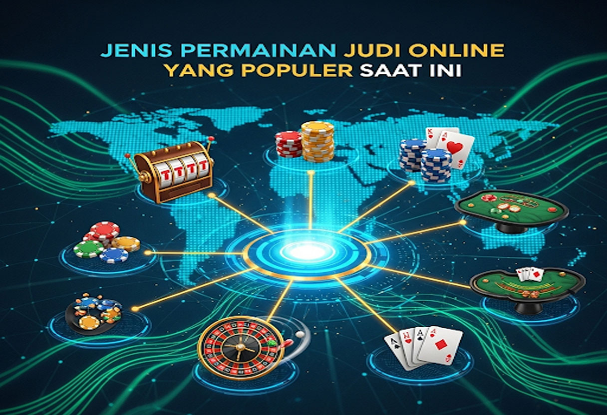 Jenis Permainan Judi Online Yang Populer Saat Ini